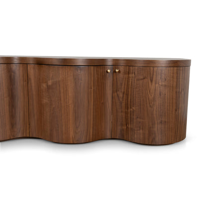 2.15m TV Entertainment Unit - Light Walnut