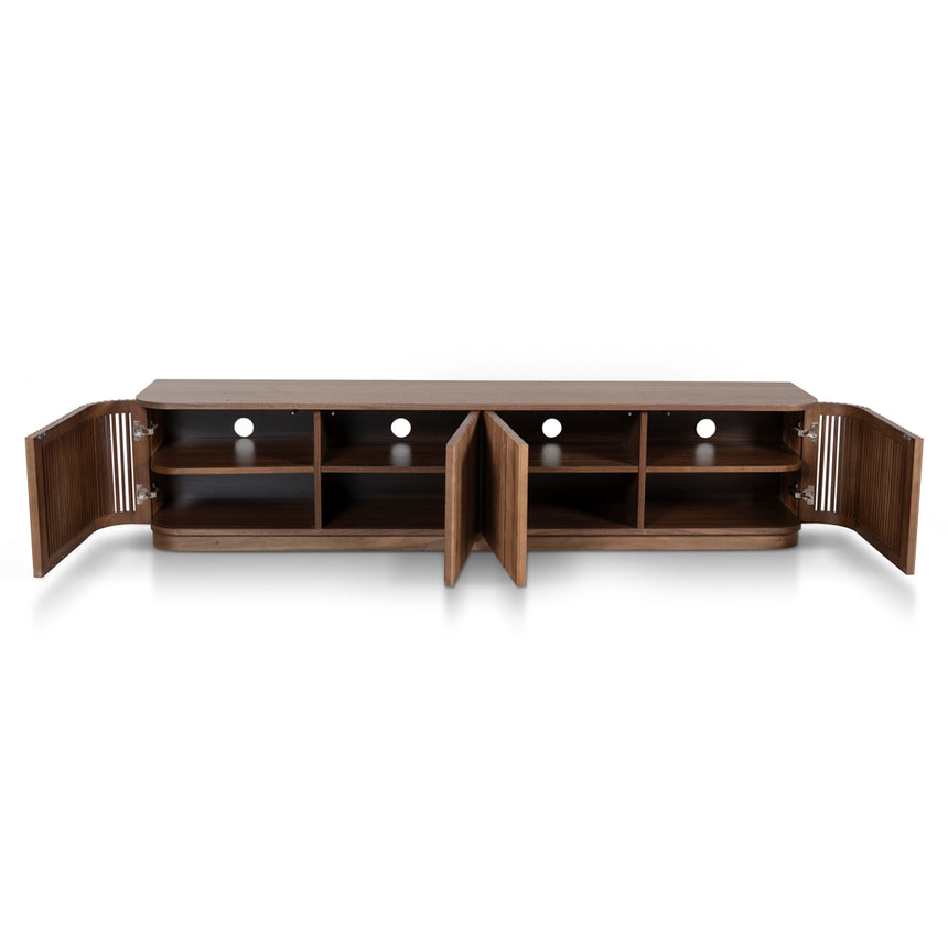 2m TV Entertainment Unit - Walnut