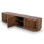 2m TV Entertainment Unit - Walnut