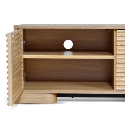 2.3m TV Entertainment Unit - Natural