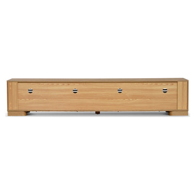 2.3m TV Entertainment Unit - Natural