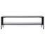 Marina Entertainment Unit Black (140cm)