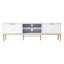 Indy Entertainment Unit White (160cm)