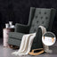 Artiss Rocking Chair Armchair Linen Fabric Charcoal Gaia