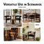 Artiss Dining Chairs Set of 2 Velvet Upholstered Barrel Chairs with Curved Armrests & Back Black