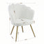 Artiss Armchair Teddy Fleece White Callista