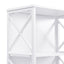 6 Tier Tall Bookshelf, White