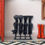 Black Metal Shoe Rack Organizer for Entryway