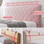 Headboard Cover, Protector Slipcover With Stretch Side, Washable Dustproof Cover (Color : DArk Gray, Size : 160Cm)