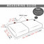 Velvet Cushion Cover Sofa Cushion Furniture Protector Cover Sofa Seat Cover For Couch 2-Slice Velvet Cushion Cover For