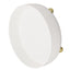 360 Degree Rotating Storage Rack Organizer Round Cosmetic Spice Rack Turntable for Kitchen Cabinet Pantry Small White
