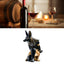 Creative Wine Rack Synthetic Resin Innovative Wine Rack Holder Single Bottle Wine Stand Table Ornament Anubis