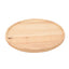 Round Wood Tray 30cm Simple Style Stable Serving Tray for Breakfast Pizza Fruit Snacks