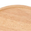 Round Wood Tray 30cm Simple Style Stable Serving Tray for Breakfast Pizza Fruit Snacks