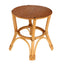Wooden Stool Plant Stand Multifunctional Nordic Style Round Plant Supports Display Rack for Indoor Balcony