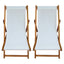 Set of 2 relax chairs