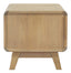 Providence 2 Drawer Bedside Table (Natural)