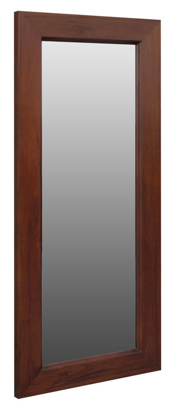 Manhattan Solid Timber Frame Wall Mirror - Mahogany