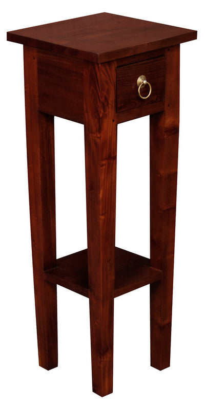 Ezra Straight Leg Plant Stand (Mahogany)