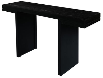 Brentwood Solid Timber Console Table (Black)