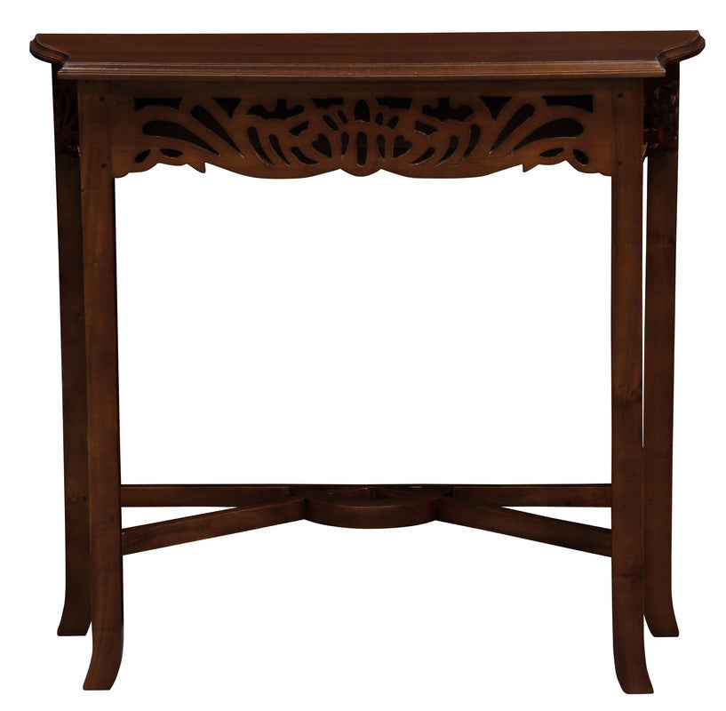 Sierra Carved Sofa Table (Mahogany)