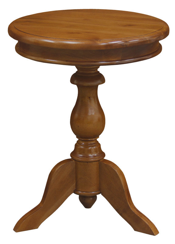 Milano Round Wine Table (Light Pecan)