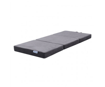 GOMINIMO 3 Fold Folding Mattress Single Light Grey GO-FM-101-EON