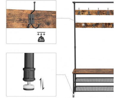 VASAGLE Coat Rack Stand HSR47BX