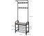 VASAGLE Coat Rack Stand Greige and Black HSR40MB