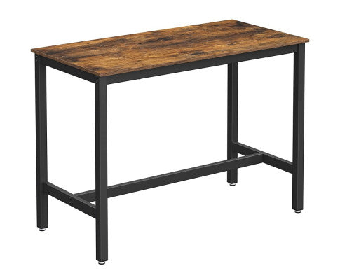 Vasagle Bar Table Industrial Kitchen Table Dining Table With Solid Met