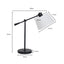 Sarantino Adjustable Metal Table Lamp In Black