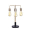 Sarantino Exposed Bulb Industrial Table Lamp