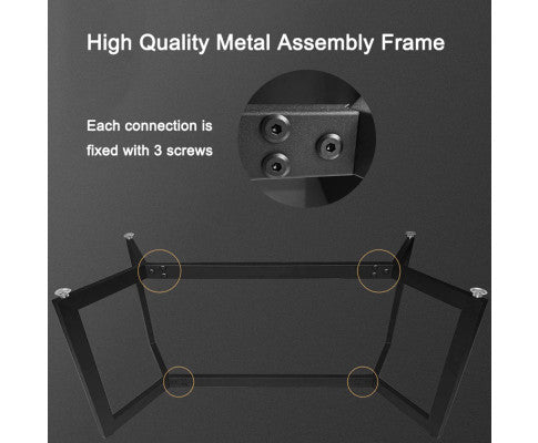 120x60cm Matte Black Minimalist Slate Coffee Table Marble Tea Table Living Room Rectangle Cocktail Side Table Solid Metal Legs