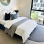 Velvet Blue Bed Frame Ã¢â‚¬â€œ Queen