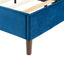 Velvet Blue Bed Frame Ã¢â‚¬â€œ Queen