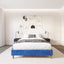 Velvet Blue Bed Frame Ã¢â‚¬â€œ Queen