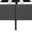Bed Frame Mattress Foundation (Dark Grey) Ã¢â‚¬â€œ Double