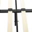 Bedframe with Wooden Slats (Light Grey) Ã¢â‚¬â€œ Double