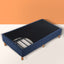 Metal Bed Frame Mattress Foundation Blue Ã¢â‚¬â€œ King