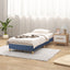 Metal Bed Frame Mattress Foundation Blue Ã¢â‚¬â€œ King