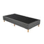 Metal Bedframe Mattress Foundation (Dark Grey) Ã¢â‚¬â€œ Queen