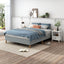 Metal Bedframe Mattress Foundation (Light Grey) Ã¢â‚¬â€œ Single