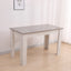 Dining Table Rectangular Wooden 120M-Grey&amp;White