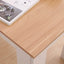 Dining Table Rectangular Wooden 120M-Wood&amp;White
