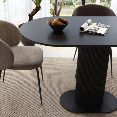 Clara Eclipse Oval Dining Table