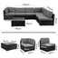 Veranda Fancy Grande Sofa Set