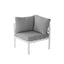 Outdoor White Modern 7 Piece Lounge Set