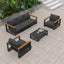 5 Seater Grandeur Lounge Suite Ã¢â‚¬â€œ Charcoal Grey