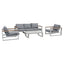 5 Seater Grandeur Lounge Suite – Charcoal Grey