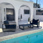 5 Seater Grandeur Lounge Suite Ã¢â‚¬â€œ Charcoal Grey